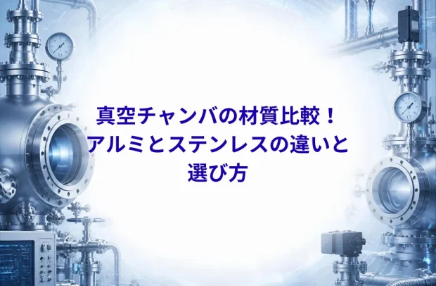 真空チャンバの材質比較！アルミとステンレスの違いと選び方｜大型精密製缶/切削 スピード加工センター